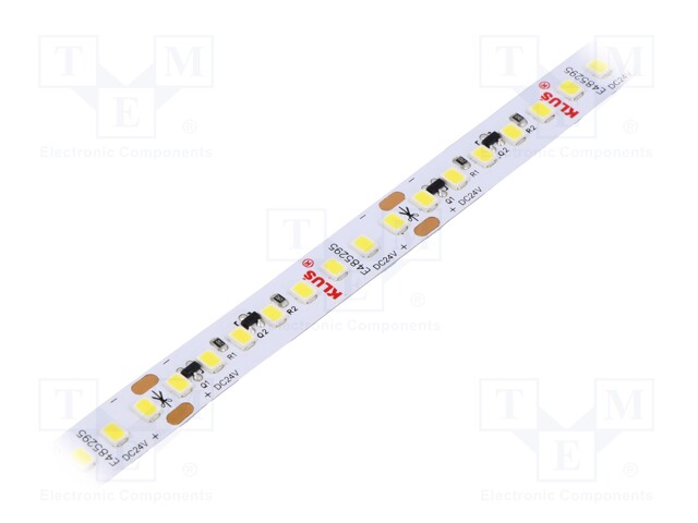 LED tape; white cold; 24V; LED/m: 160; 10mm; IP20; 120°; 24W/m