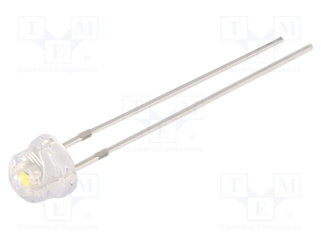 LED; 4.8mm; 100°; Front: convex; 2.9÷3.4V; No.of term: 2; -30÷85°C