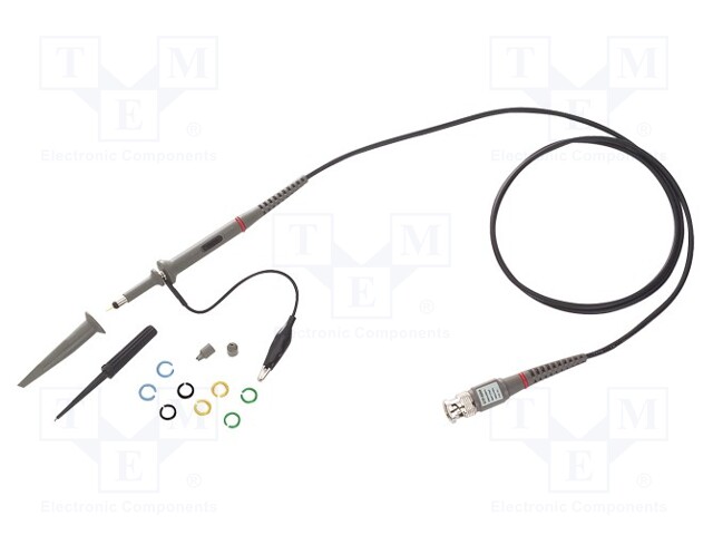 Oscilloscope probe; Band: ≤20MHz; Attenuator: 10: 1/1: 1; 1.2m