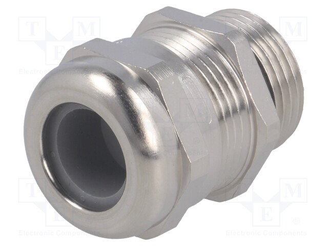 Cable gland; with long thread; M20; IP68; Mat: brass; 10bar