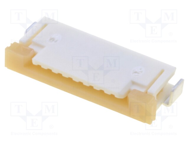 Connector: FFC (FPC); horizontal; PIN: 8; ZIF,top contacts; SMT; 1A