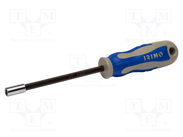 Screwdriver handle; 235mm; for hex bits 1/4"; 1/4" (C6,3mm)