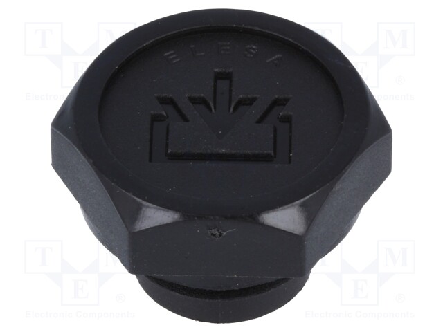 Fill plug; without side hole; Thread: M18; Overall len: 18mm