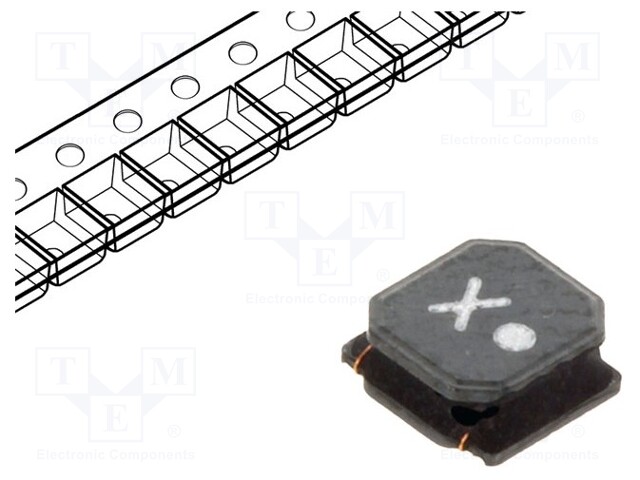 Inductor: wire; SMD; 220uH; Ioper: 170mA; 4Ω; 4x4x1.8mm; ±20%