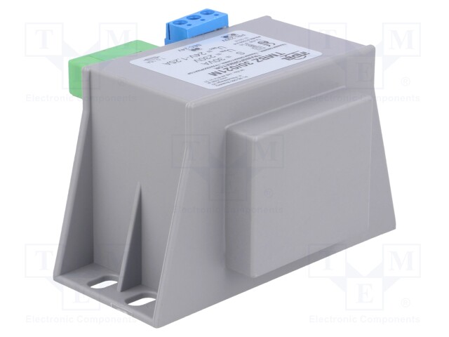 Transformer: encapsulated; 30VA; 230VAC; 24V; 1.25A; 0.6kg