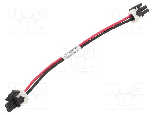 Minifit 2 Circuit 150MM Cable Assembly