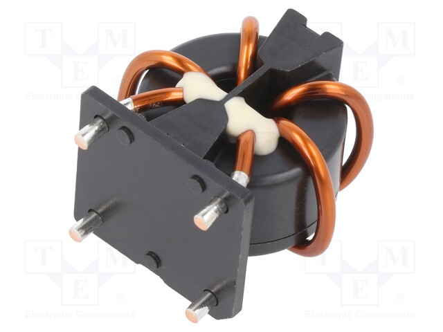 Inductor: wire with current compensation; THT; 220uH; 0.65mΩ