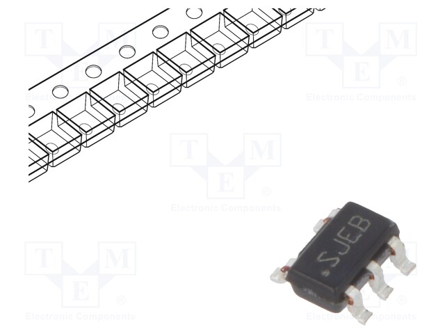 PMIC; DC/DC converter; Uin: 2.7÷5.5V; Uout: 3.3V; SOT23-5; buck