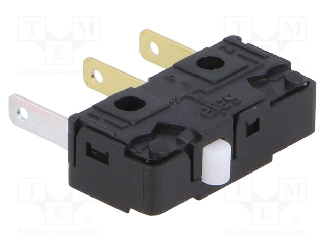 Microswitch SNAP ACTION; without lever; SPDT; 6A/250VAC; ON-(ON)