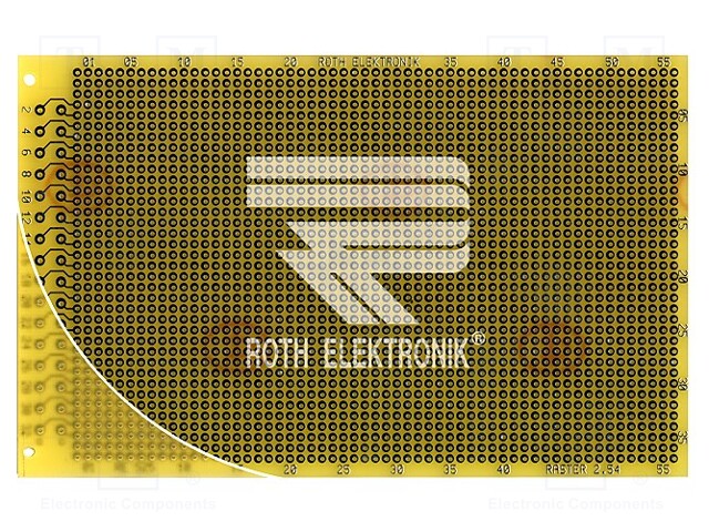 Board: universal; single sided; W: 100mm; L: 160mm