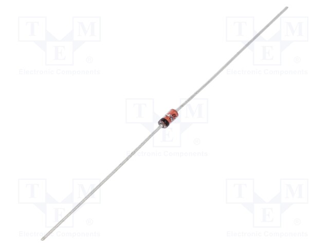 Diode: Zener; 0.5W; 5.1V; DO35; single diode; 5uA