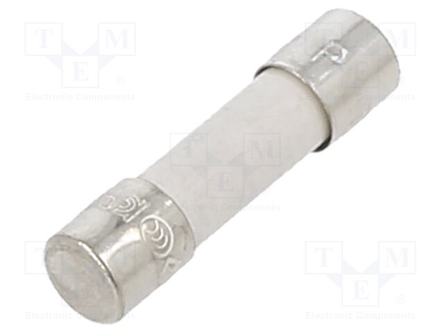 Fuse, Cartridge, Time Delay, 2 A, 250 V, 5mm x 20mm, 0.2" x 0.79", 215 Series