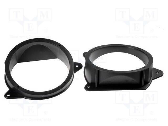 Speaker adapter; 165mm; Peugeot 207 front doors; Peugeot 207