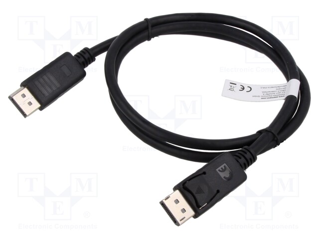 Cable; DisplayPort 1.2,HDCP 1.4,HDMI 1.4; 2m; black