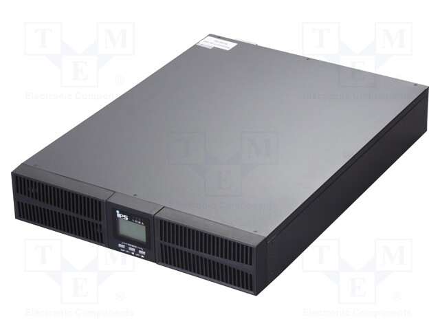 Power supply: UPS; 6kW; 6kVA; Uin: 176÷288V; 440x580x88mm; 0÷40°C