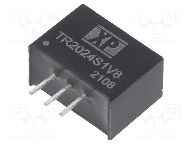 DC/DC Converter, ITE, 1 Output, 3.6 W, 1.8 V, 2 A, TR Series