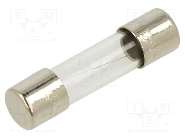 Fuse: fuse; quick blow; 2A; 250VAC; cylindrical,glass; 5x20mm; 5MF