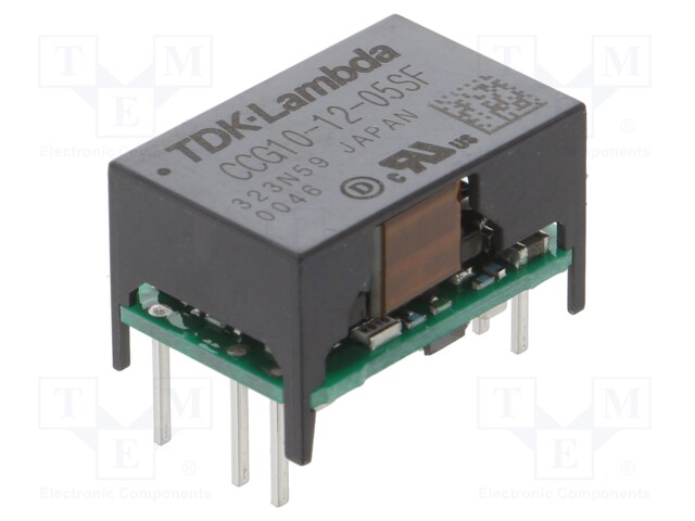 Converter: DC/DC; 10W; Uin: 4.5÷18V; Uout: 5VDC; Iout: 2A; 4g; THT