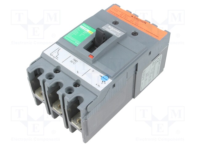 Power breaker; Poles: 3; panel; Inom: 16A; EasyPact CVS100BS; IP20