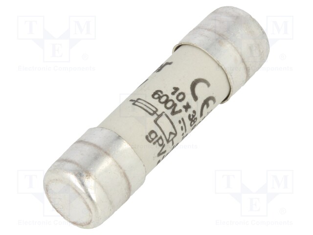 Fuse: fuse; gPV,time-lag; 32A; 600VDC; cylindrical,industrial
