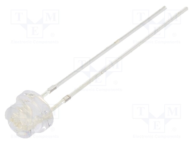 LED; UV; 100°; 20mA; P: 114mW; 390-400nm; THT; 3÷3.8VDC