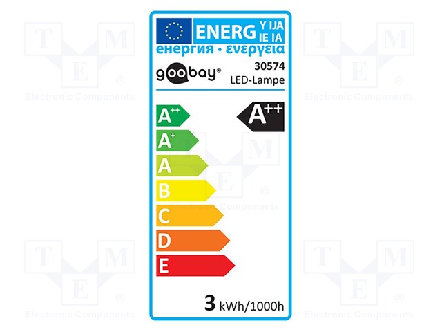 LED lamp; warm white; G4; 12VDC; 12VAC; 190lm; 2W; 160°; 2700K