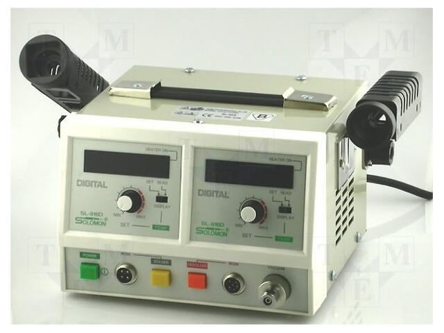 Soldering/desoldering station; digital; 50W; 150÷420°C; 230VAC