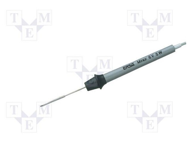 Soldering iron: with htg elem; 5W; 6V