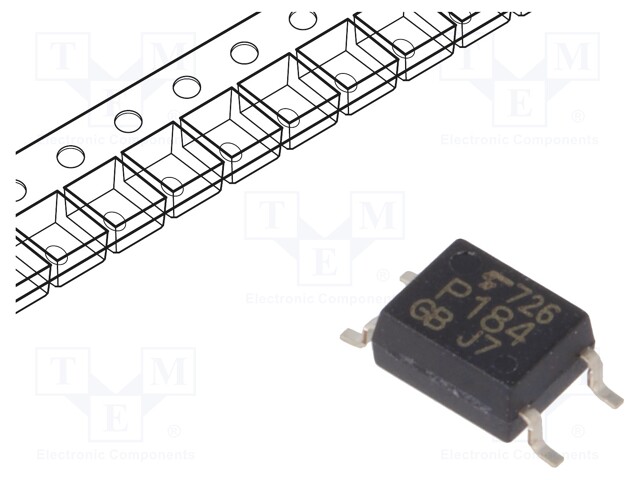 Optocoupler; SMD; Channels: 1; Out: transistor; Uinsul: 3.75kV; SO6