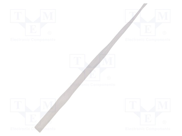 Insulating tube; Mat: silicone; natural; Øint: 3.5mm; L: 10m