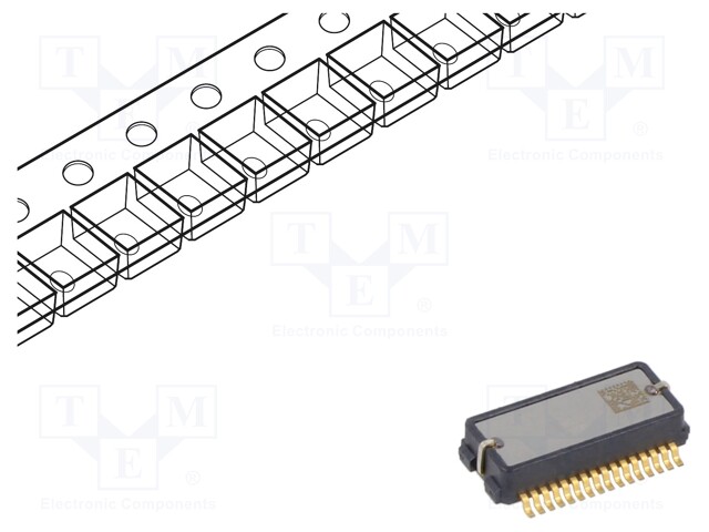 Sensor: accelerometer; Range: -6÷6g,±300°/s; 3÷3.6VDC; -40÷110°C