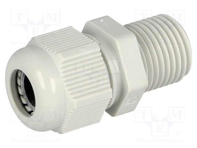 Cable gland; with long thread; M16; IP68; Mat: polyamide