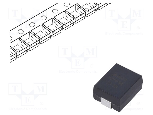 TVS Varistor, 250 V, 320 V, Standard Series, 650 V, 4032 [10080 Metric], Metal Oxide Varistor (MOV)