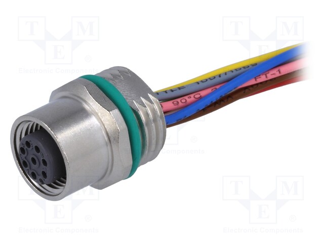 Socket; M12; PIN: 8; female; A code-DeviceNet / CANopen; cables