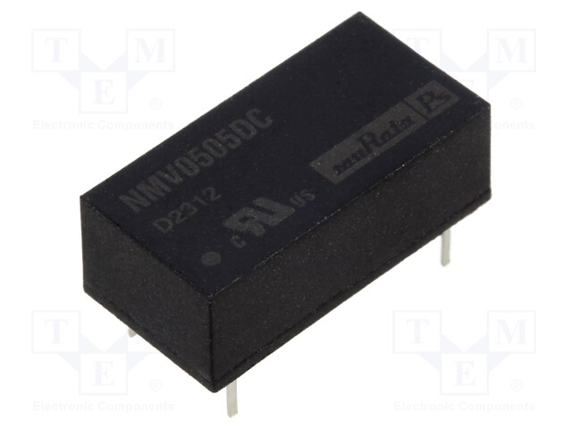 Converter: DC/DC; 1W; Uin: 4.5÷5.5V; Uout: 5VDC; Uout2: -5VDC; DIP