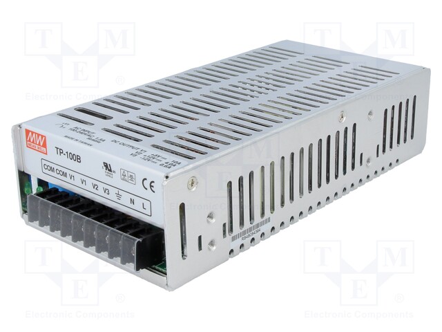 Power supply: switched-mode; modular; 105.2W; 5VDC; 199x98x50mm