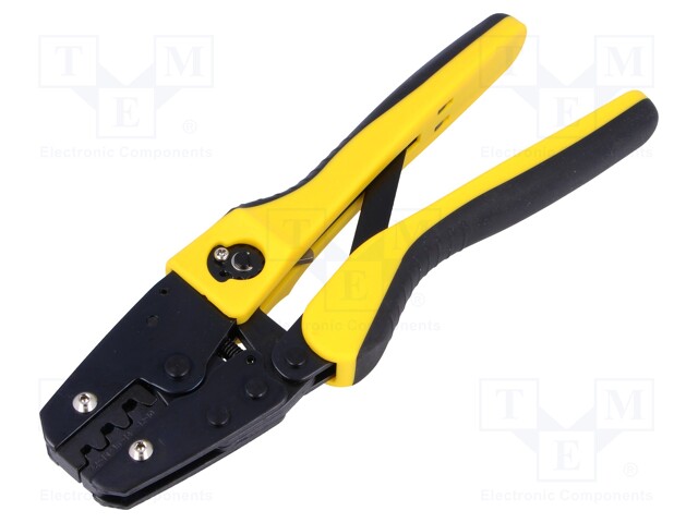 Tool: for crimping; non-insulated terminals; 0.5÷6mm2