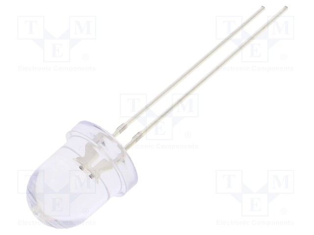 LED; 8mm; bicolour; red,yellow; 4200÷5800mcd; 4200÷5800mcd; 30°