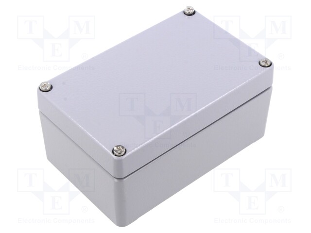 Enclosure: multipurpose; X: 80mm; Y: 125mm; Z: 57mm; AL; aluminium