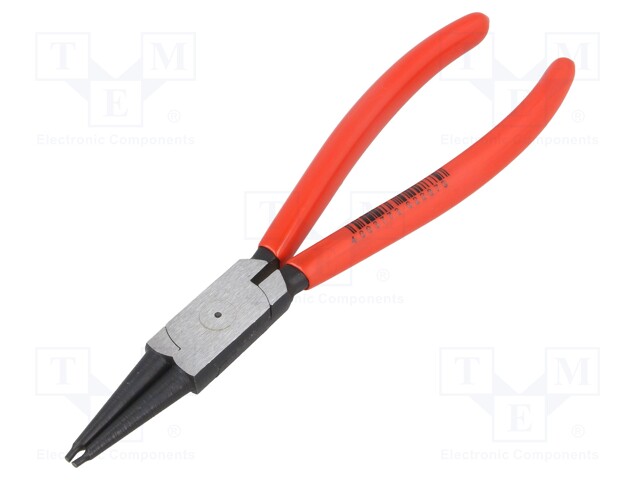 Pliers; internal circlip; Ring: internal; Pliers len: 180mm