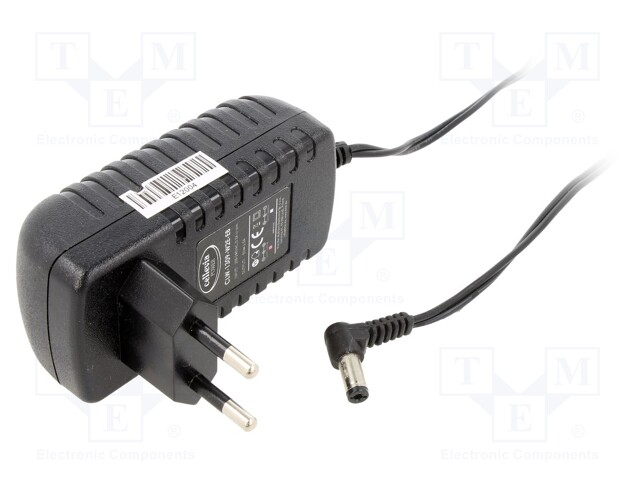 Power supply: switched-mode; volatage source; 9VDC; 1.5A; 13W