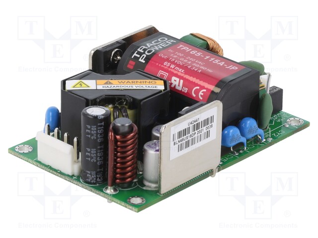 Power supply: switched-mode; open; 120÷370VDC; 85÷264VAC; OUT: 1