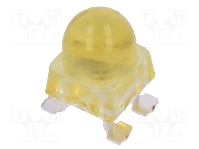 LED; SMD; amber; 7200÷16000mcd; 4.2x4.2x6.5mm; 23°; 1.8÷2.5V; 20mA