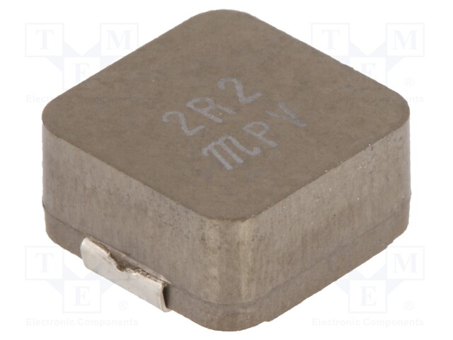 Inductor: ferrite; 2.2uH; Ioper: 25.4A; 3.7mΩ; ±20%; Isat: 32A