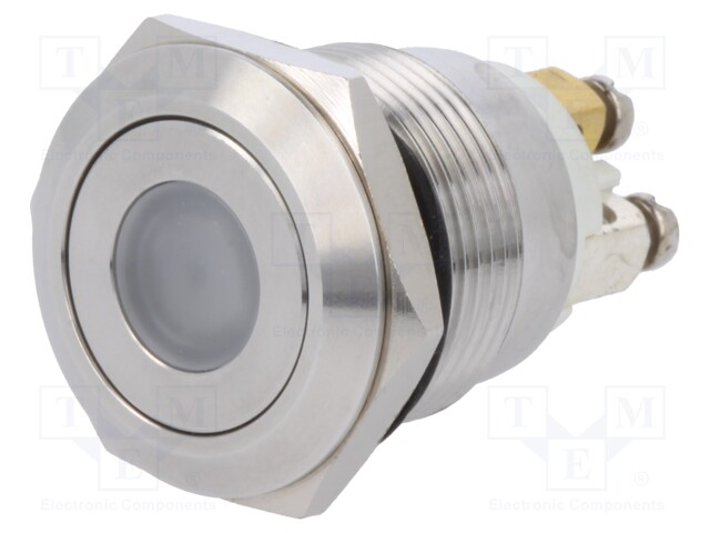 Switch: vandal resistant; Pos: 2; SPST-NO; 0.5A/220VAC; 2A/36VDC