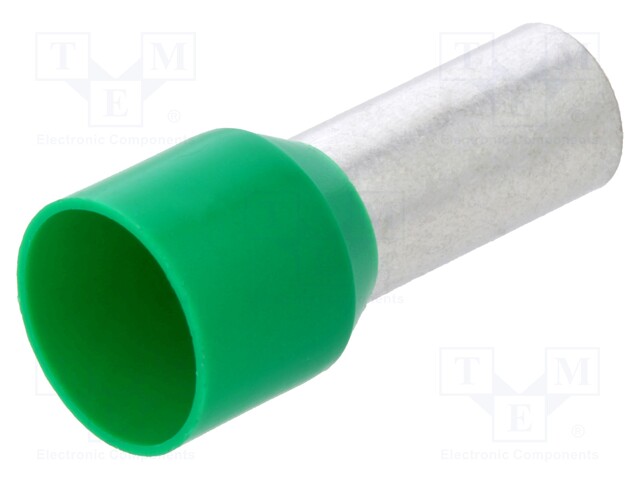 Bootlace ferrule; insulated; copper; Insulation: polypropylene