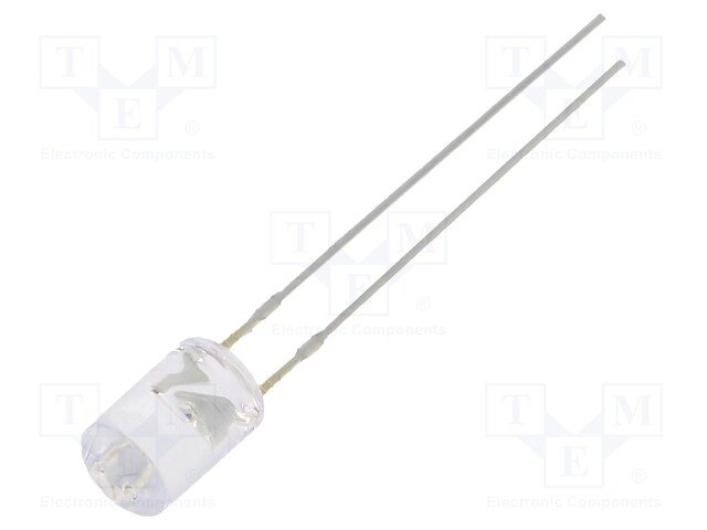 LED; 5mm; green; 750÷1120mcd; 100°; 15mA; 12÷15V; Front: flat; 225mW