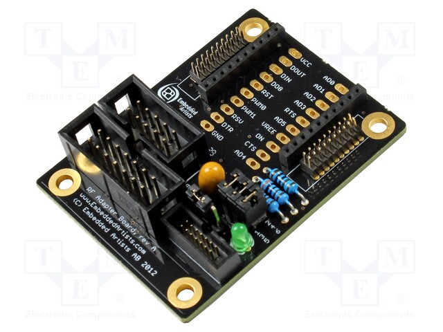 Multiadapter; pin strips; Interface: 18bit MCU,SPI,UART