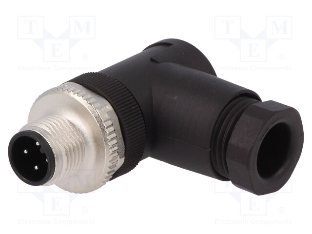 Plug; M12; PIN: 4; male; A code-DeviceNet / CANopen; for cable