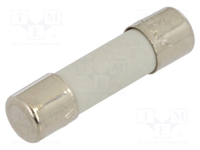 Fuse: fuse; quick blow; 500mA; 250VAC; cylindrical,glass; 5x20mm